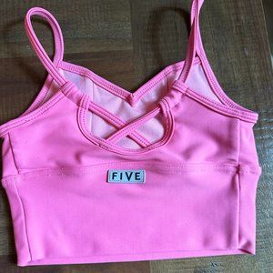 Five Dancewear Formation Crop - Power Pink